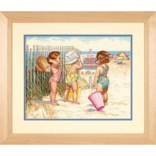 "Девочки на пляже//Beach Babies" DIMENSIONS